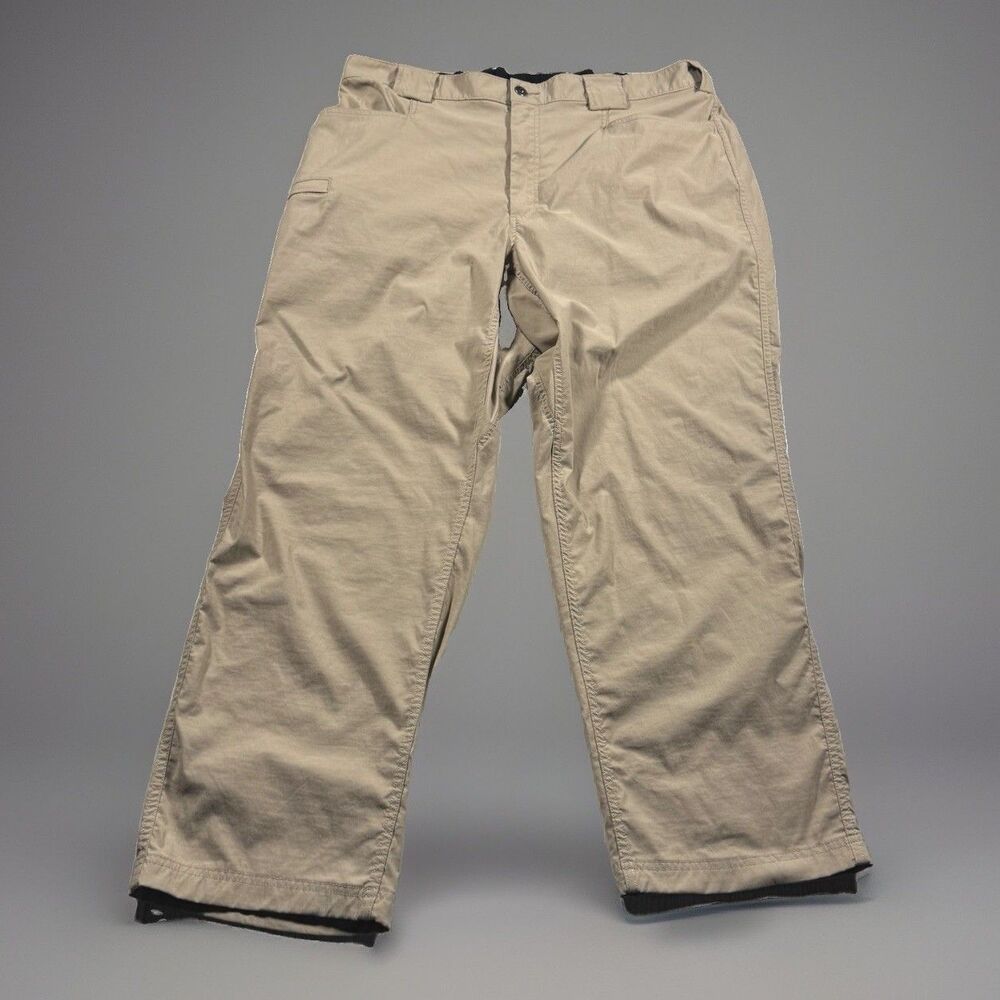 Duluth Trading Dry On The Fly Pants Men’s XL 38x30 Khaki Performance Hiking Work